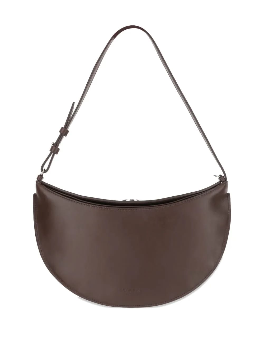 small Oval embossed-logo shoulder bag
