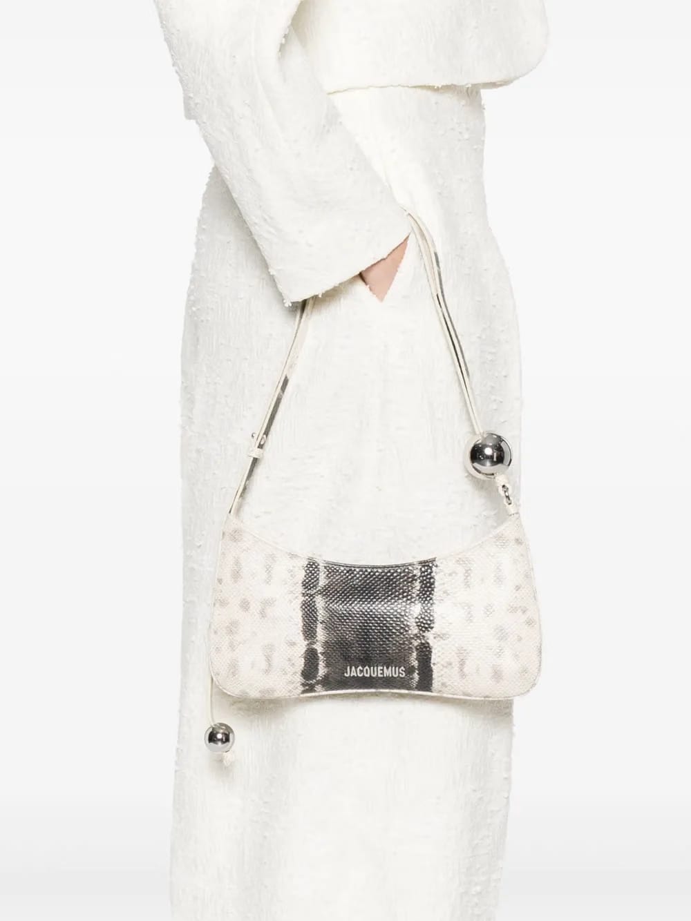 The Bisou Perle ball-embellished shoulder bag