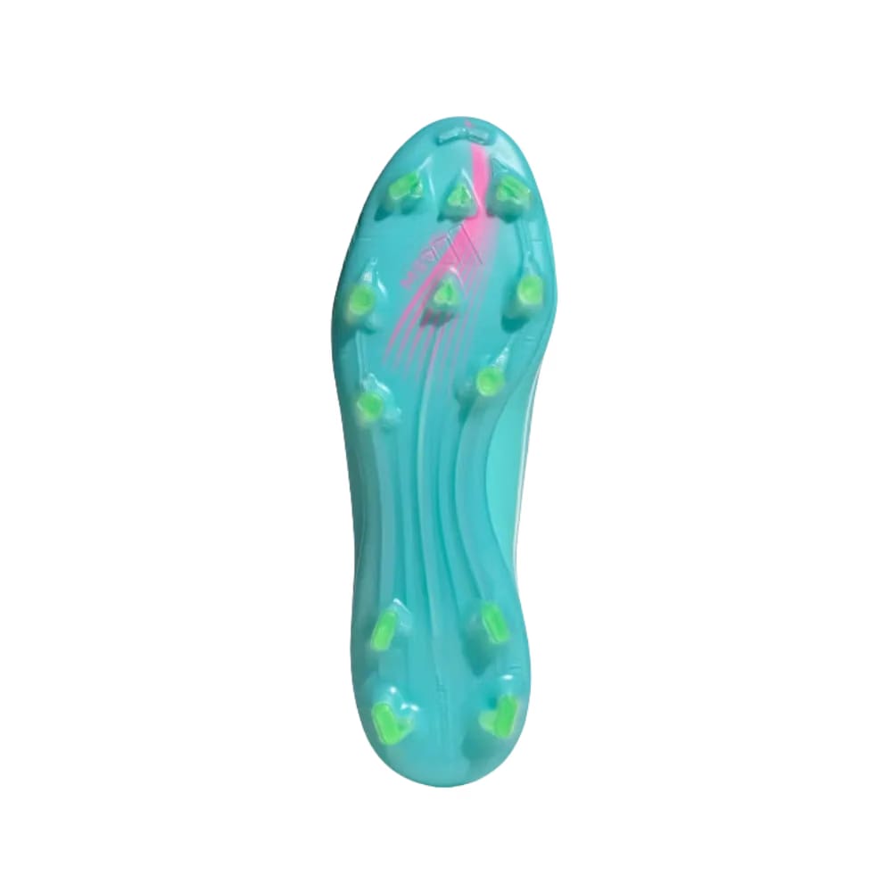 Adidas F50 Messi Pro Firm Ground Soccer Cleats Flash Aqua