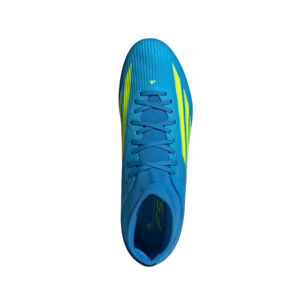 Adidas F50 League Mid Cut Firm Multi Ground Soccer Cleats Lucid Aquamarine
