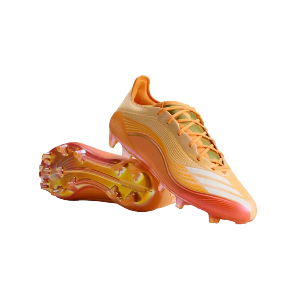 Adidas F50 Messi Elite Firm Ground Soccer Cleats Ice Tangerine