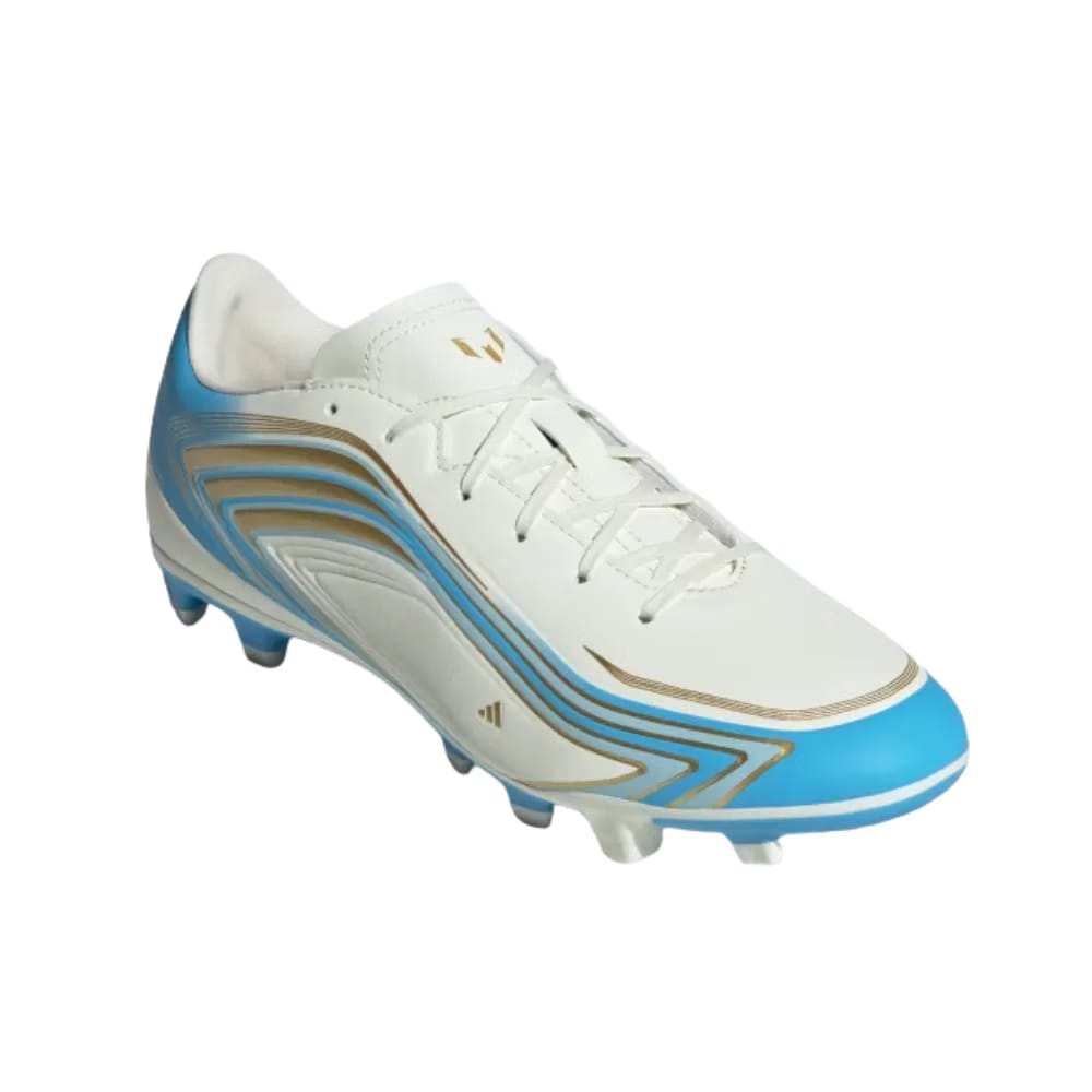 Adidas F50 Messi Club Firm Multi Ground Soccer Cleats Icey Blue