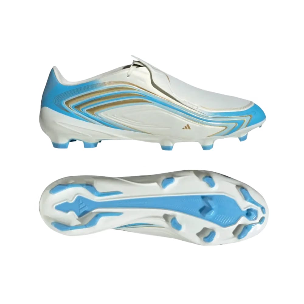 Adidas F50 Messi League Firm Ground Soccer Cleats Ivory