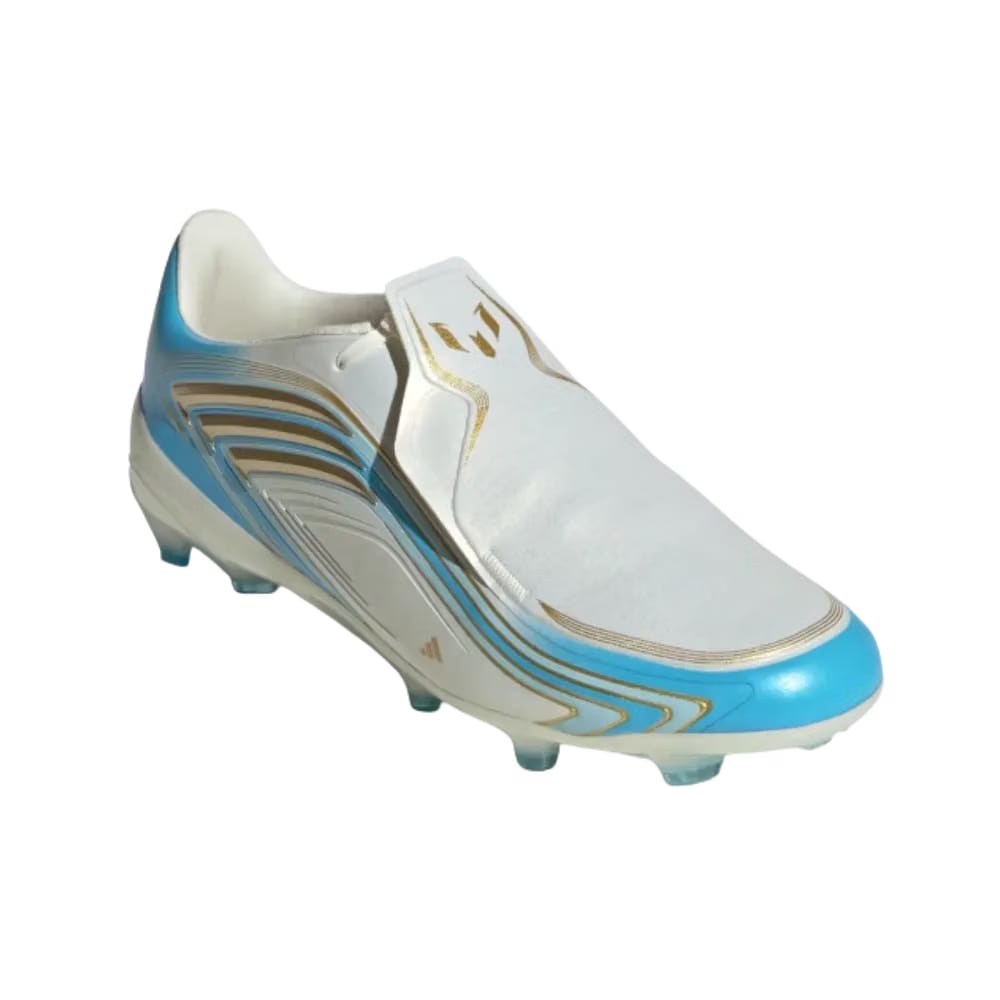 Adidas F50 Messi Elite Firm Ground Soccer Cleats Kids Icey Blue