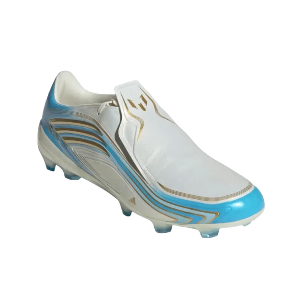 Adidas F50 Messi Pro Firm Ground Soccer Cleats Ivory