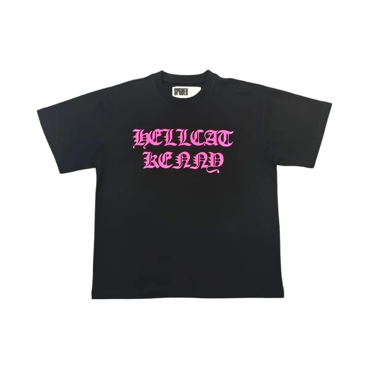 SP5DER Hellcat Kenny T-Shirt Black