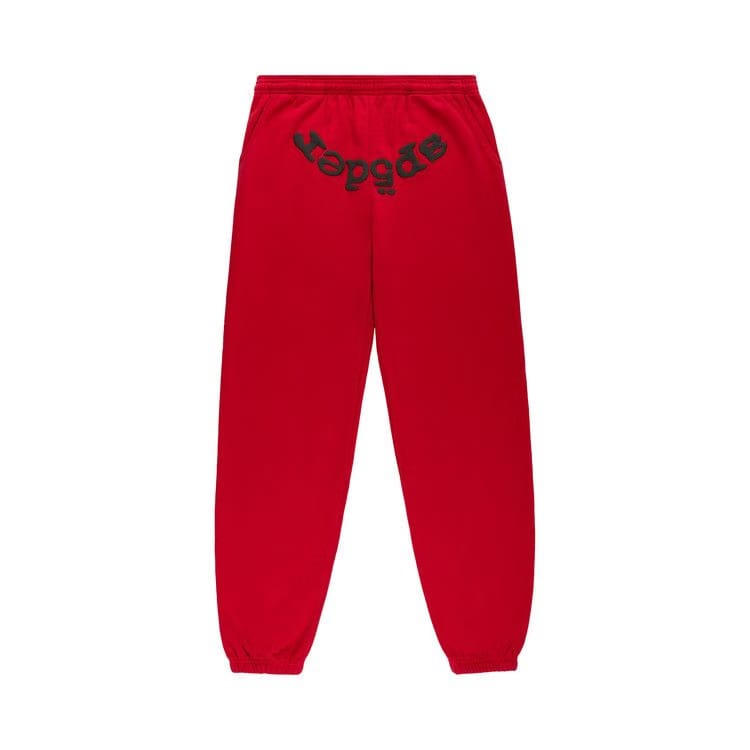 SP5DER Og Web V2 Sweatpant Red