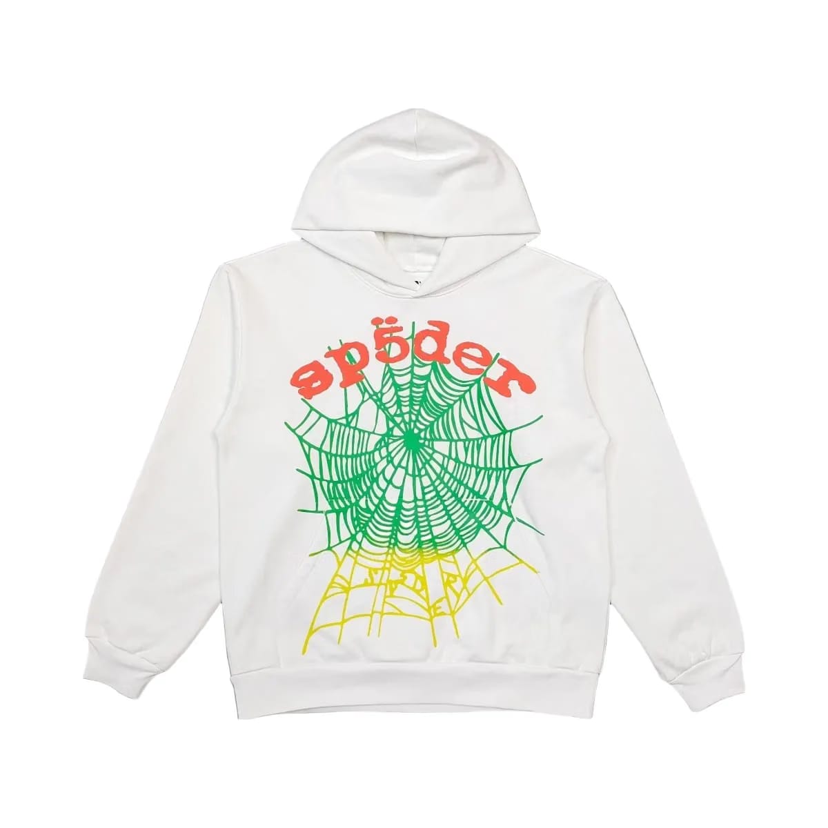 SP5DER Og Web V2 Gradient Hoodie White