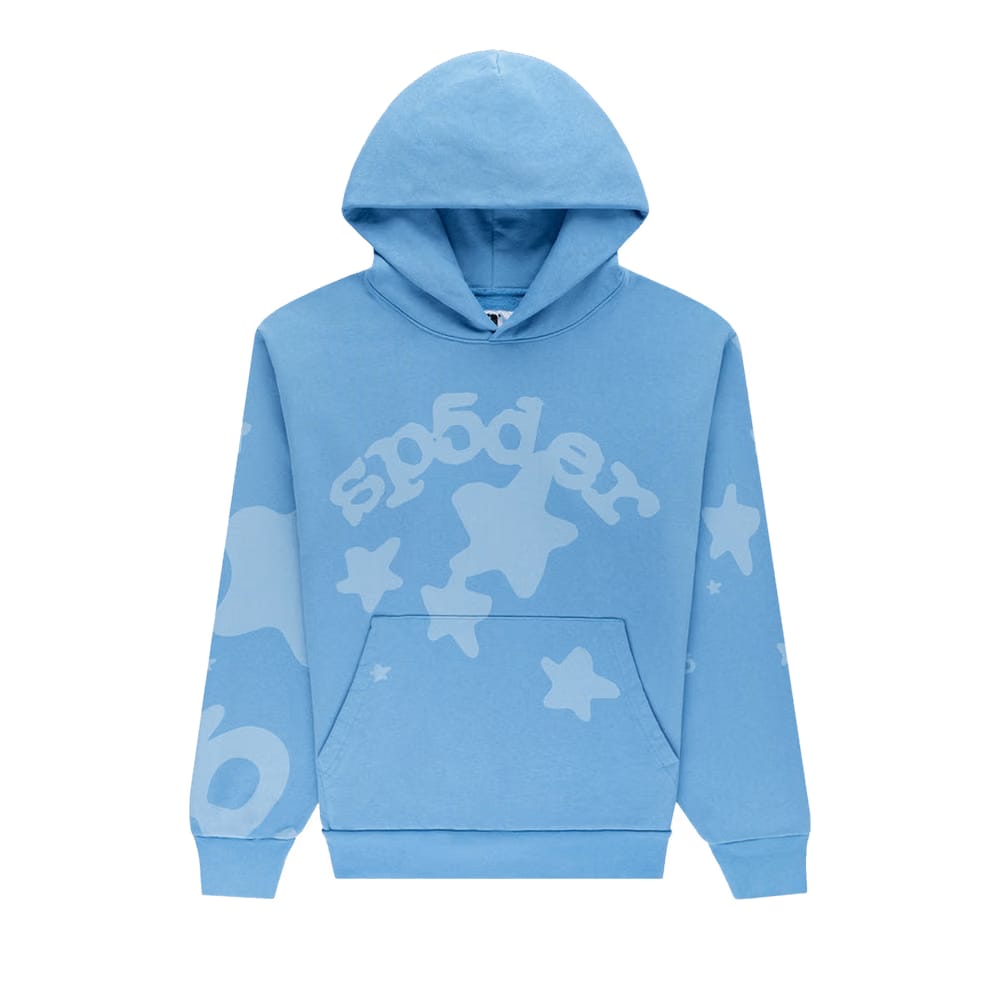 SP5DER Beluga V2 Hoodie Dusty Blue