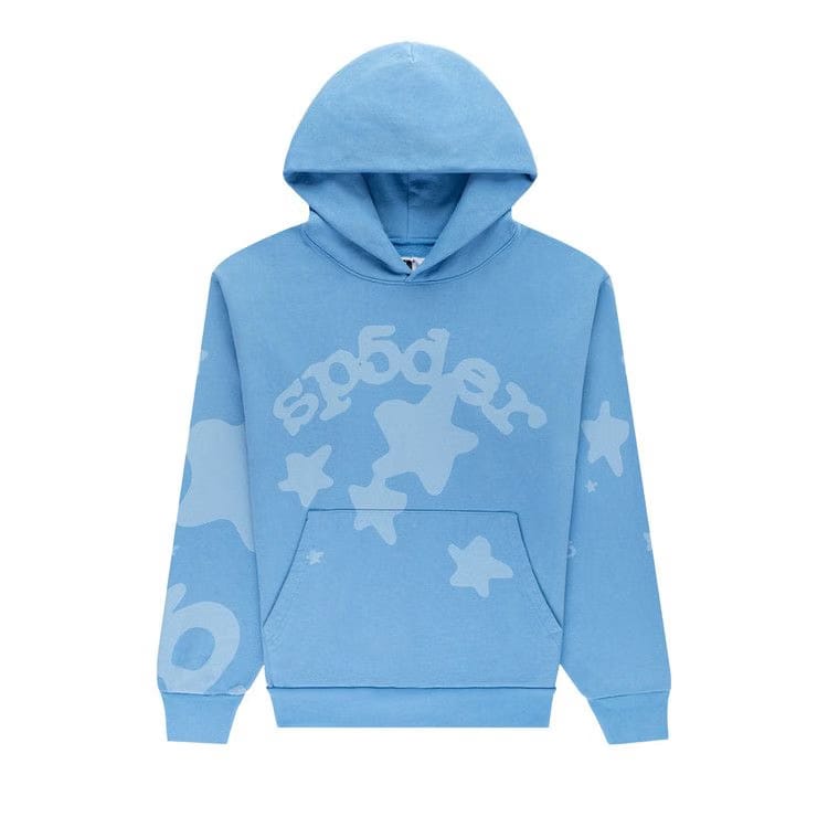SP5DER Beluga V2 Hoodie Dusty Blue