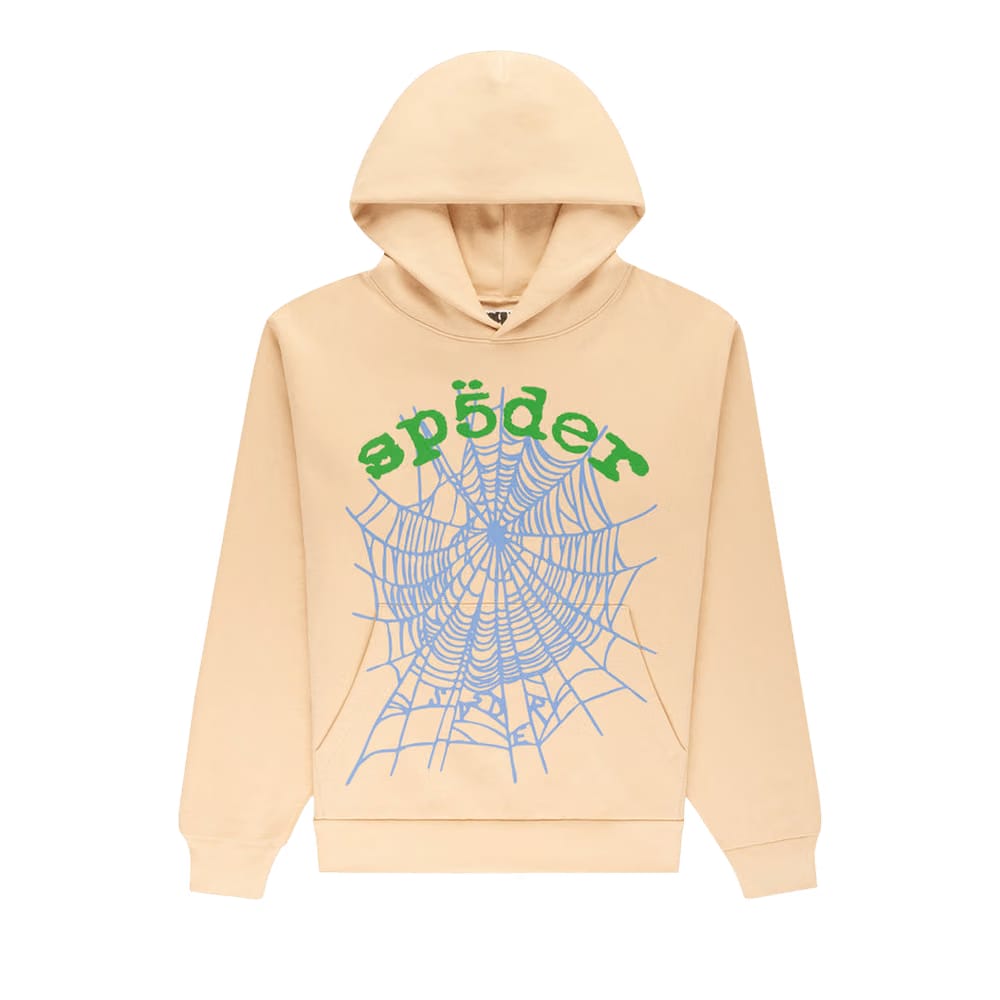 SP5DER Og Web V2 Hoodie Cream