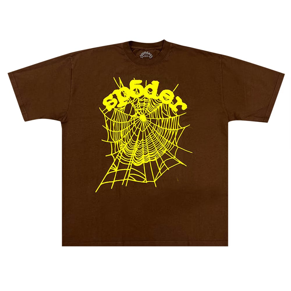 SP5DER Og Web T-Shirt Brown