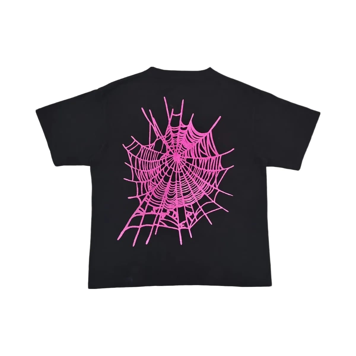 SP5DER Web T-Shirt Black Pink