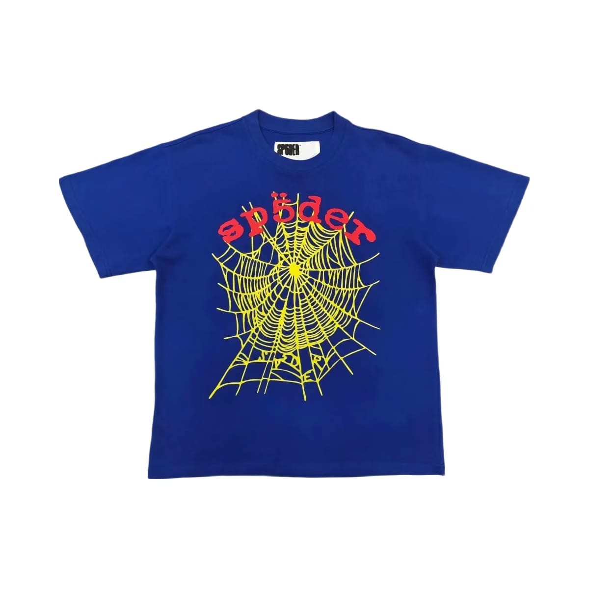 SP5DER Og Logo V2 Heavyweight T-Shirt Navy
