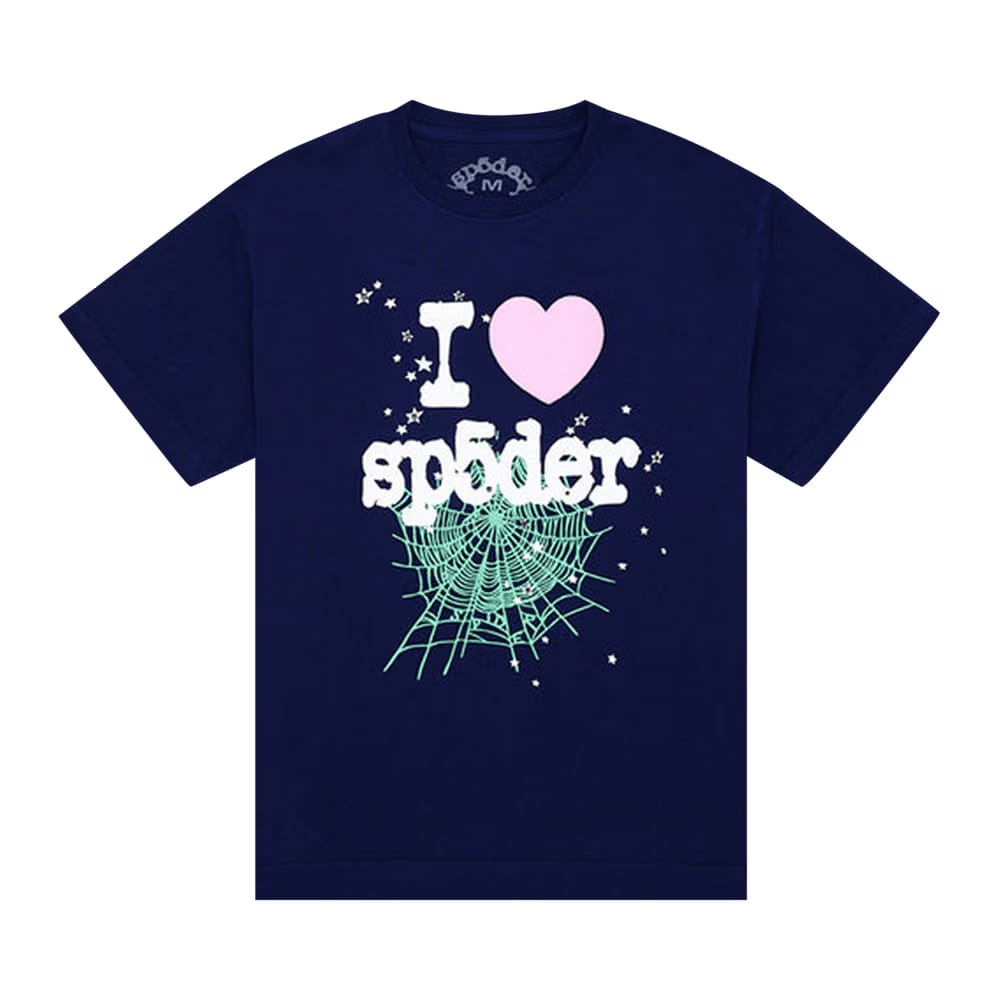 SP5DER Souvenir T-Shirt Navy