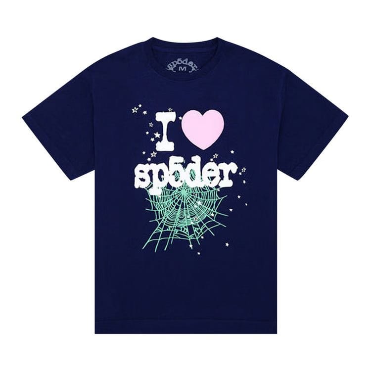 SP5DER Souvenir T-Shirt Navy