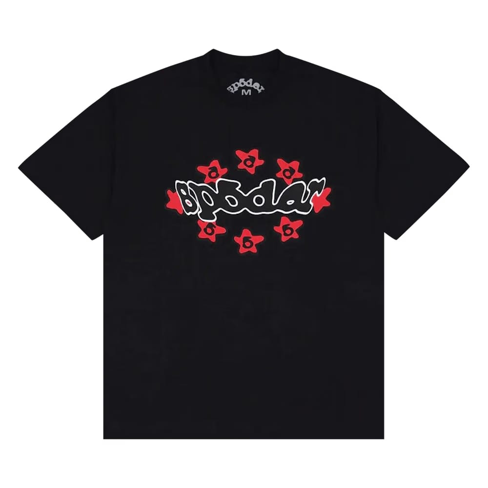 SP5DER Warped T-Shirt Black