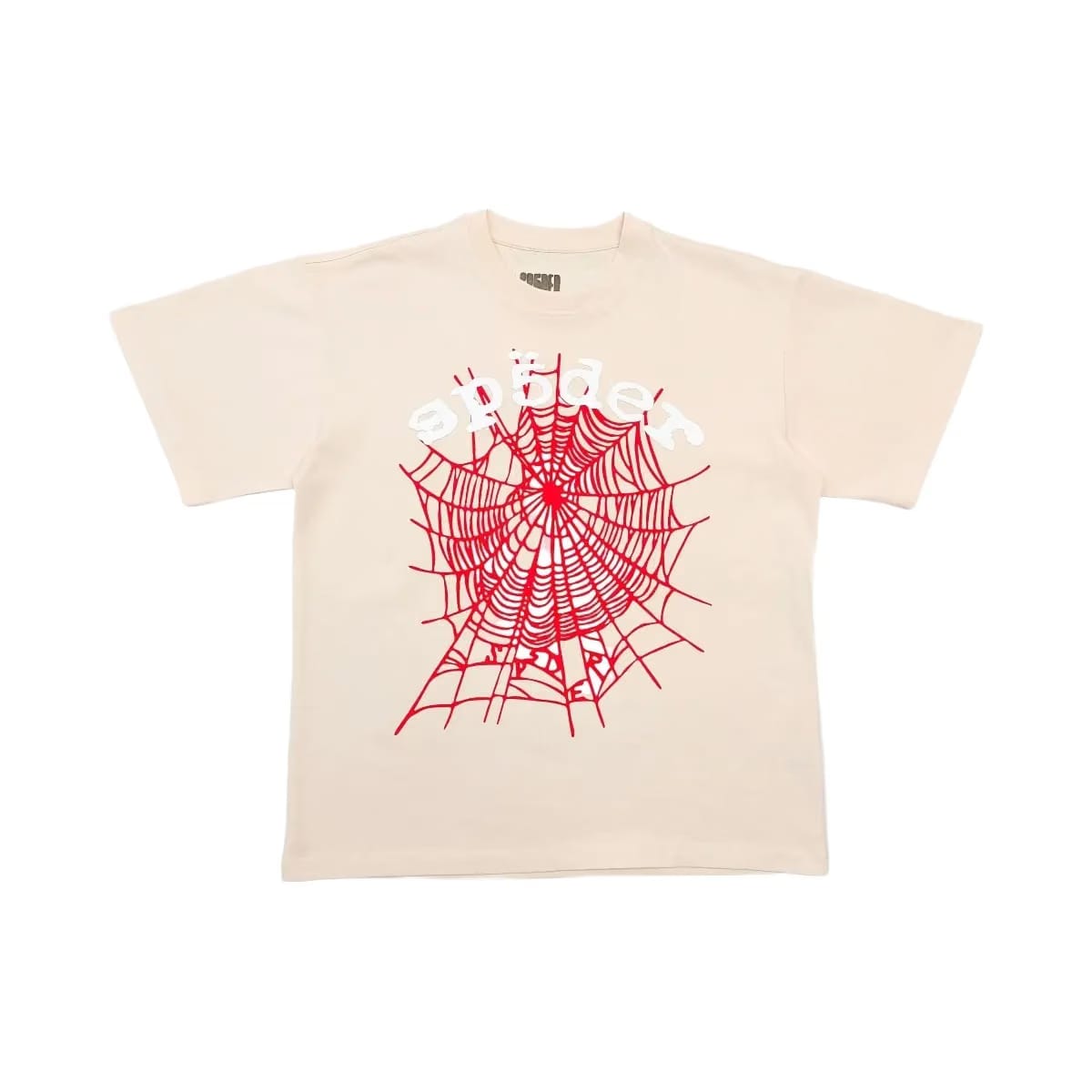 SP5DER Legacy Logo Heavyweight T-Shirt Cream