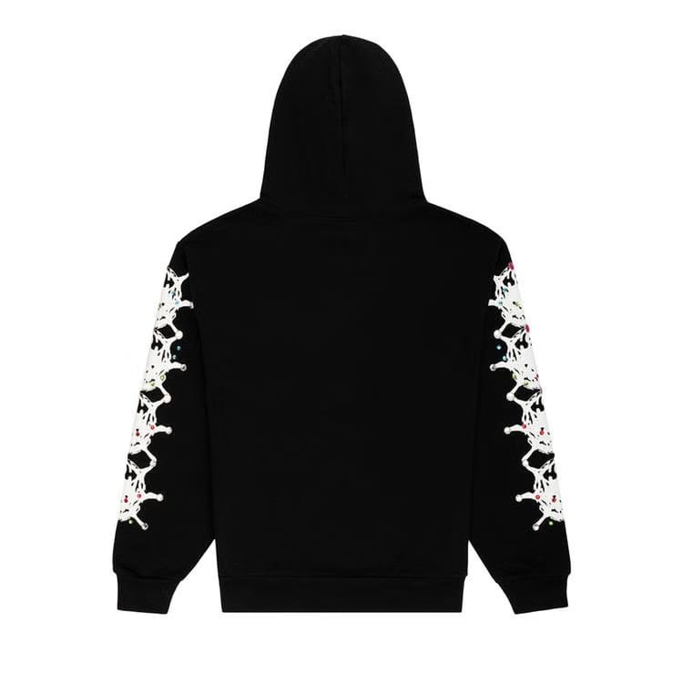 SP5DER Stone Hoodie Black