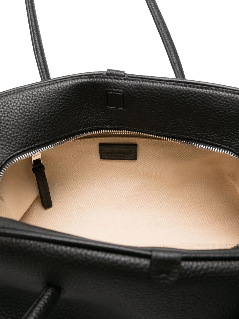 Tourism leather tote bag