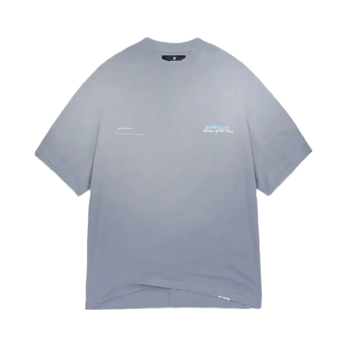 Represent Patron Of The Club T-Shirt Washed Grey
