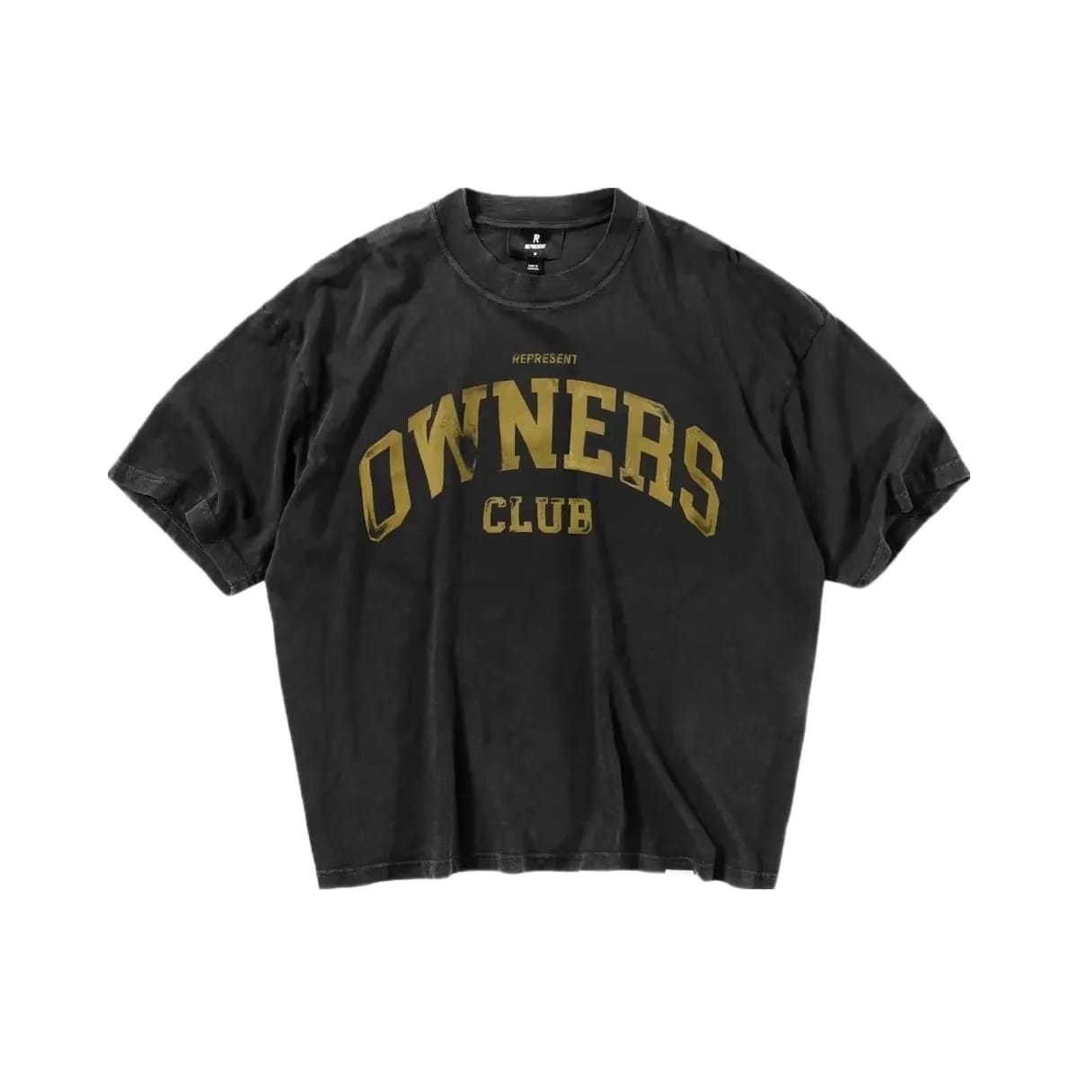 Represent Fw25 Represent Owners Club T-Shirt Faded Black