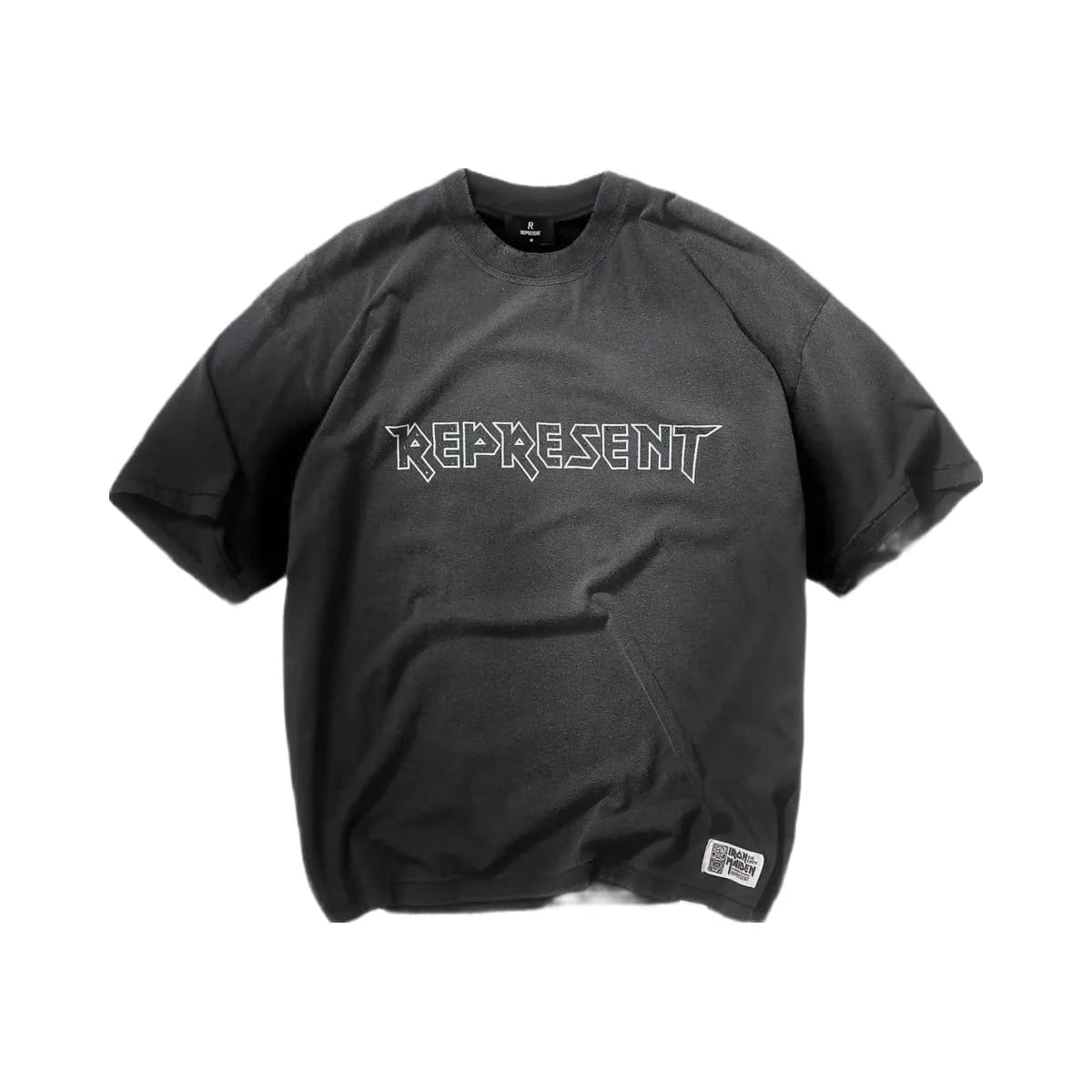 Represent X Iron Maiden Infinite Dreams T Shirt Aged Black