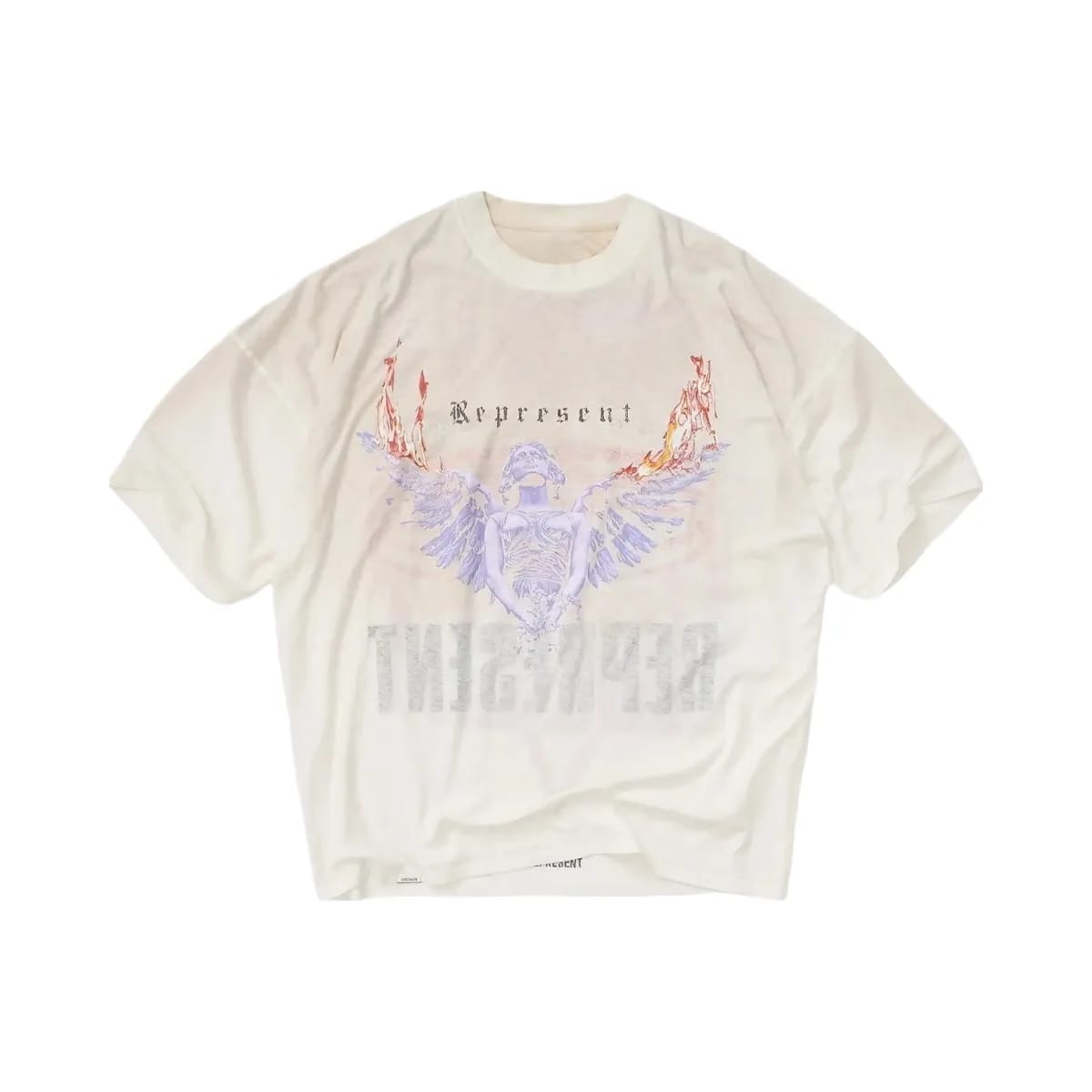 Represent Reversible Living Legacy Tour T-Shirt Flat White
