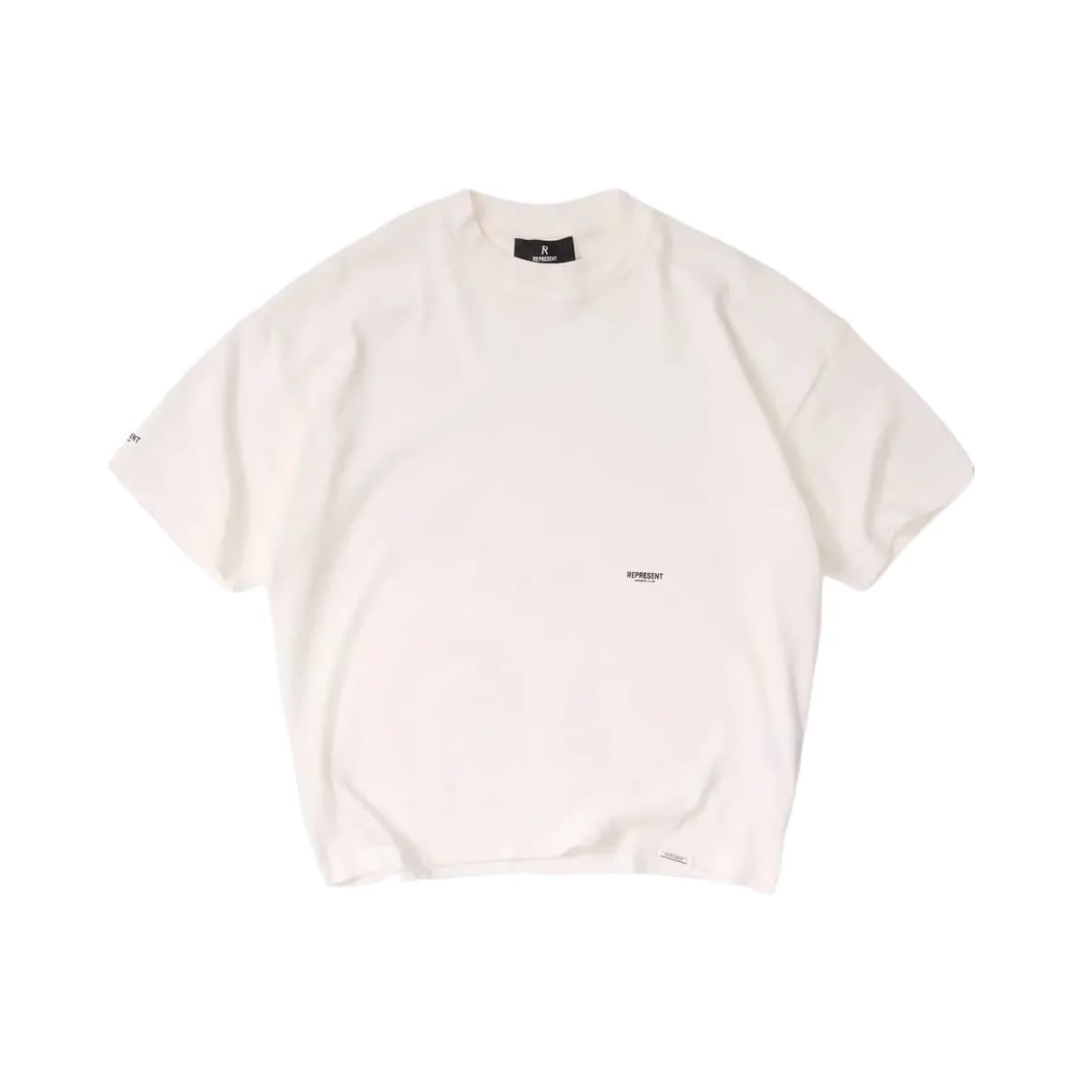 Represent Micro Owners Club T-Shirt Flat White