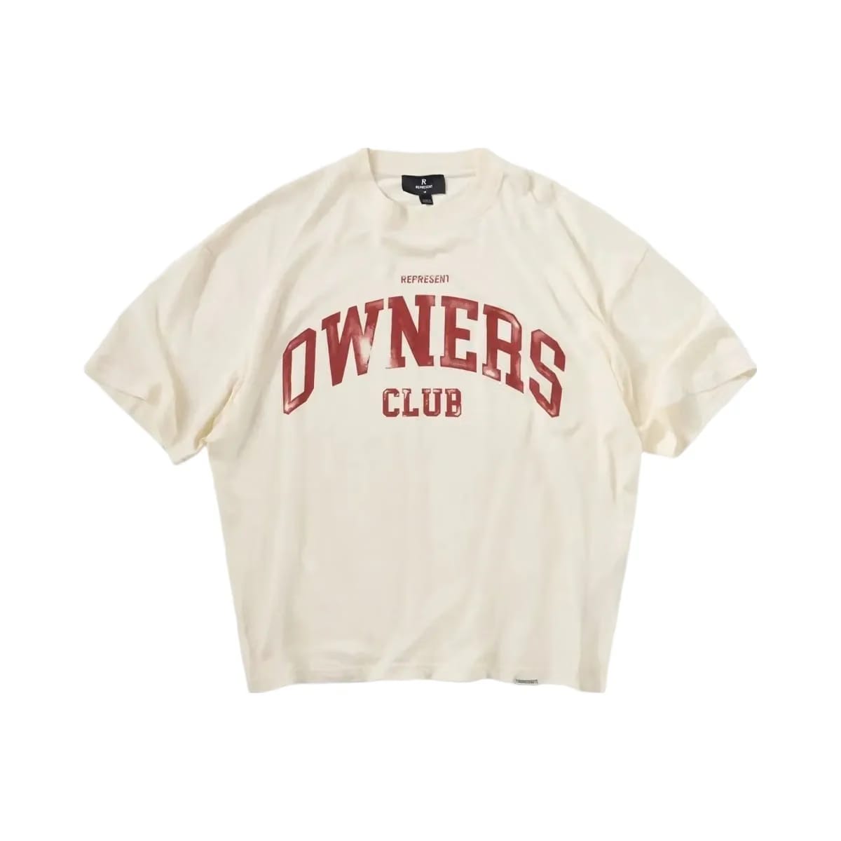 Represent Fw25 Represent Owners Club T-Shirt Buttercream
