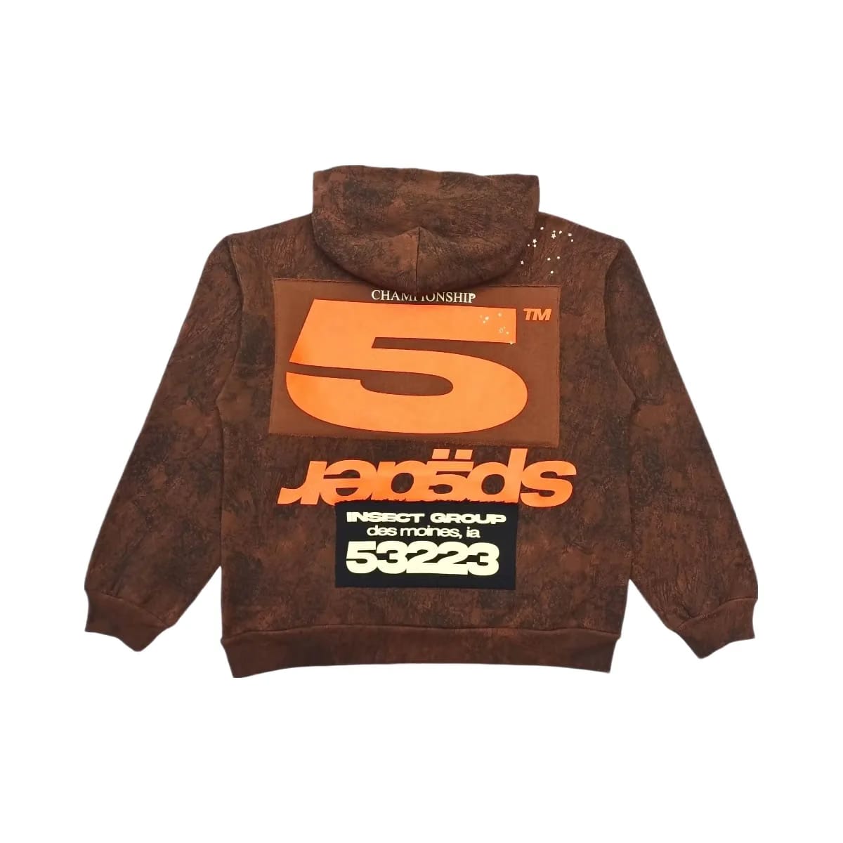 SP5DER Adult Sweatshirt Brown
