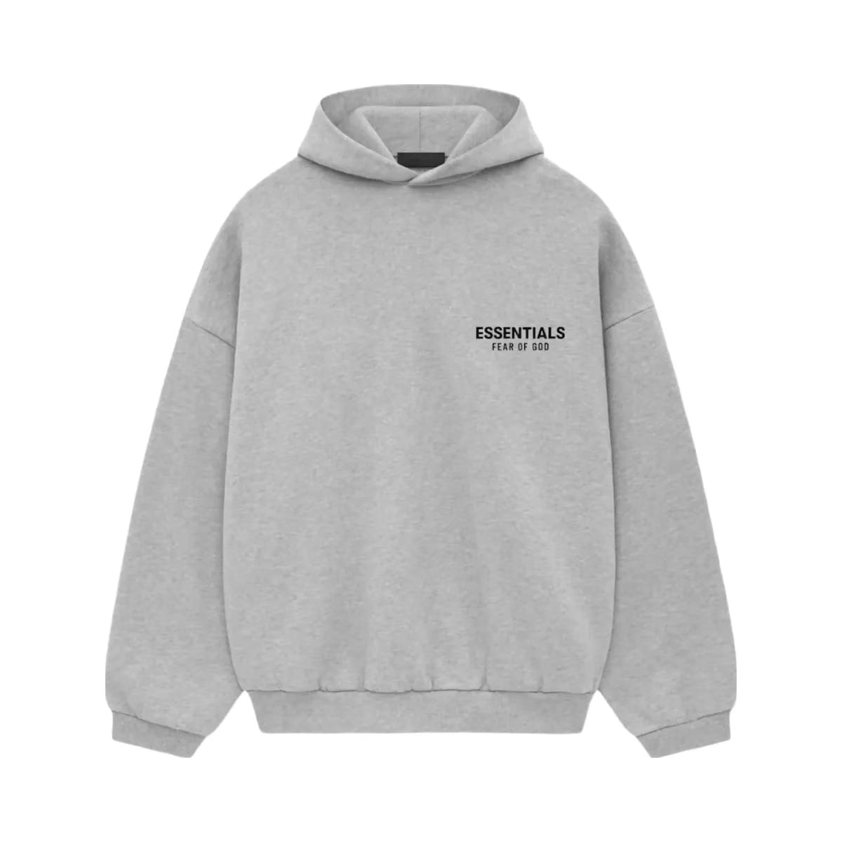 Essentials Fear Of God Essentials Fleece Hoodie Light Heather Gray Fw24