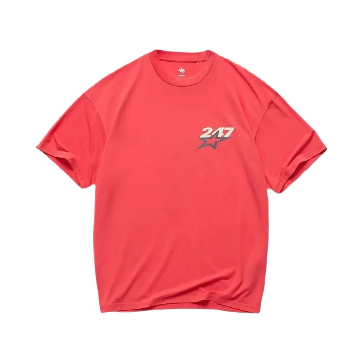 Represent Team 247 Star Oversized T-Shirt Racing Red