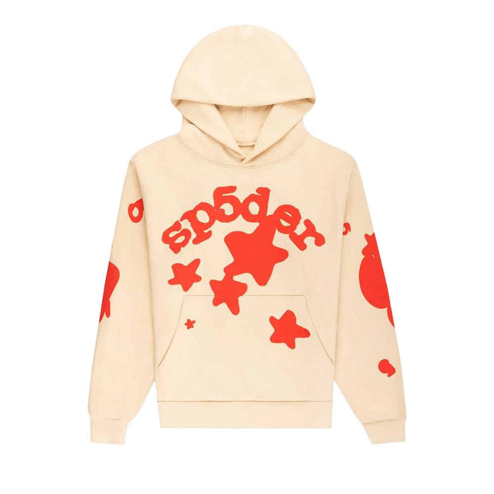 SP5DER Beluga Hoodie Cream