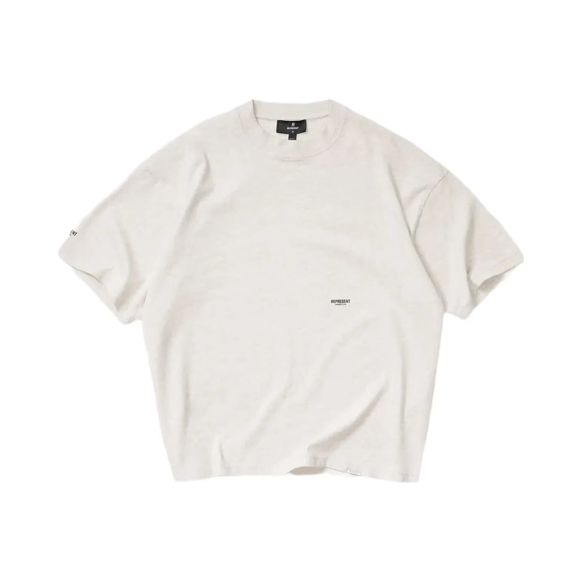 Represent Micro Owners Club T-Shirt Cream Marl