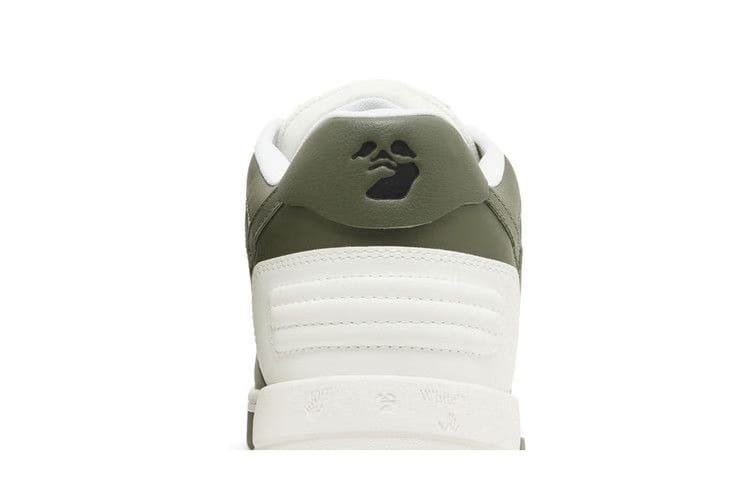 OFF-WHITE Out Of Office OOO Low Tops White Khaki