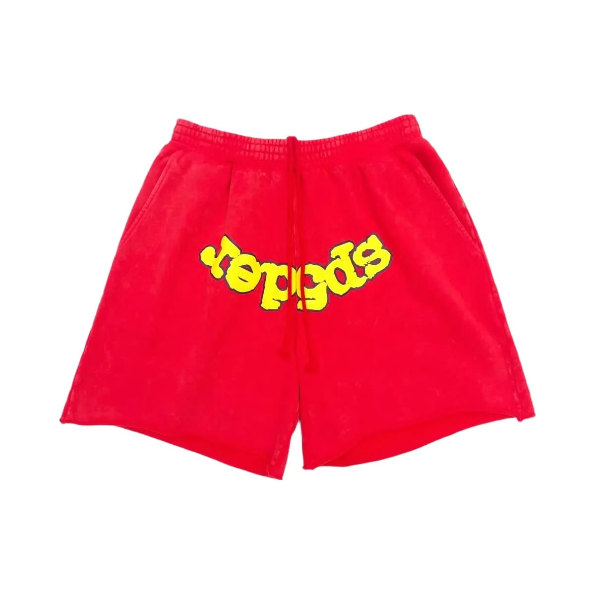 SP5DER Og Logo Sweatshort Red