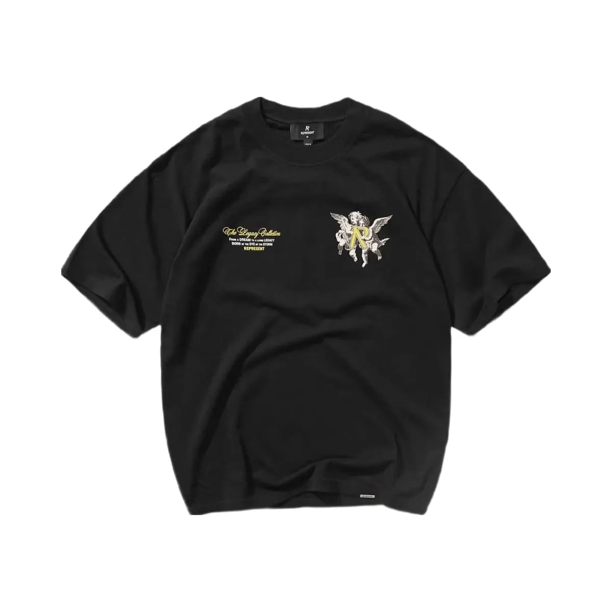 Represent Legacy Cherubs T-Shirt Jet Black