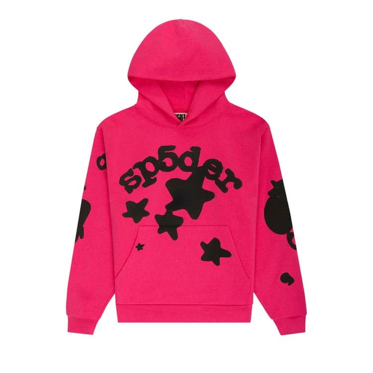 SP5DER Beluga Hoodie Pink