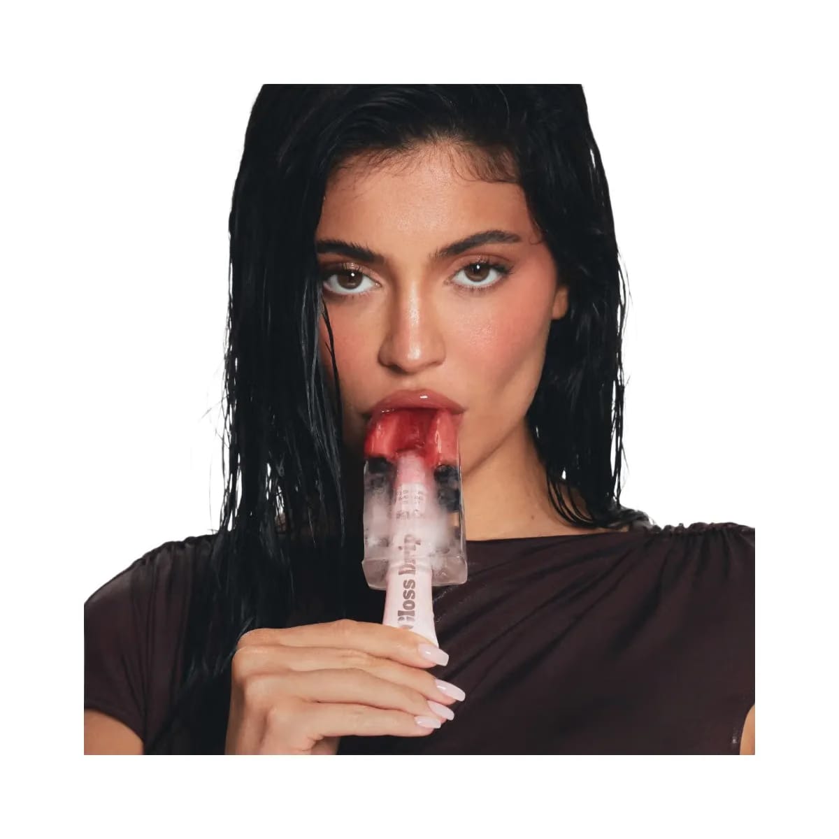 Kylie Gloss Drip Sheer Red Berry