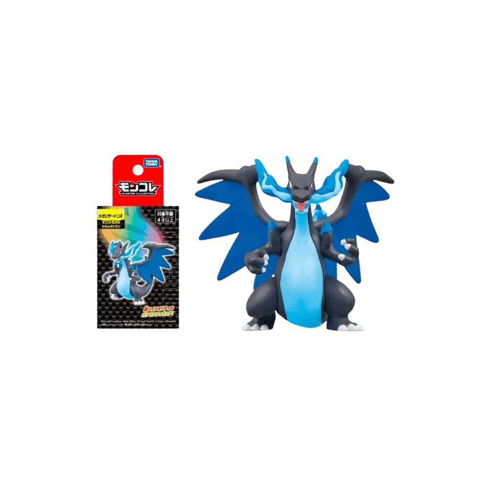 Moncolle Mega Charizard X Takara Tomy Pokémon Monster Collection Action Figure