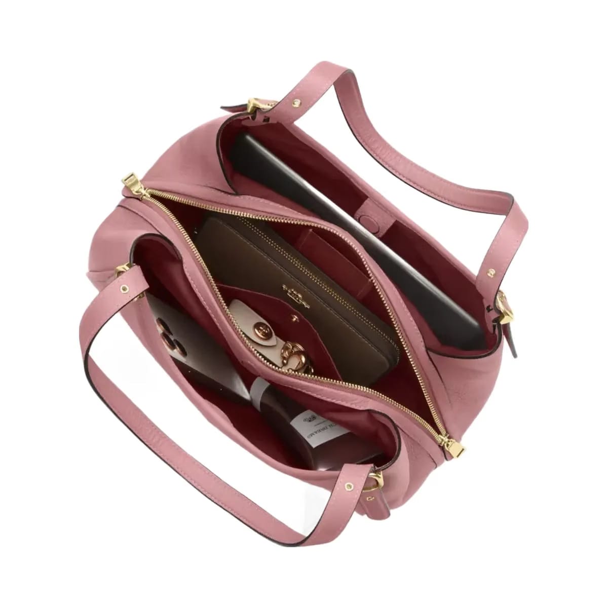 Coach Erin Shoulder Bag in Gold Peony
