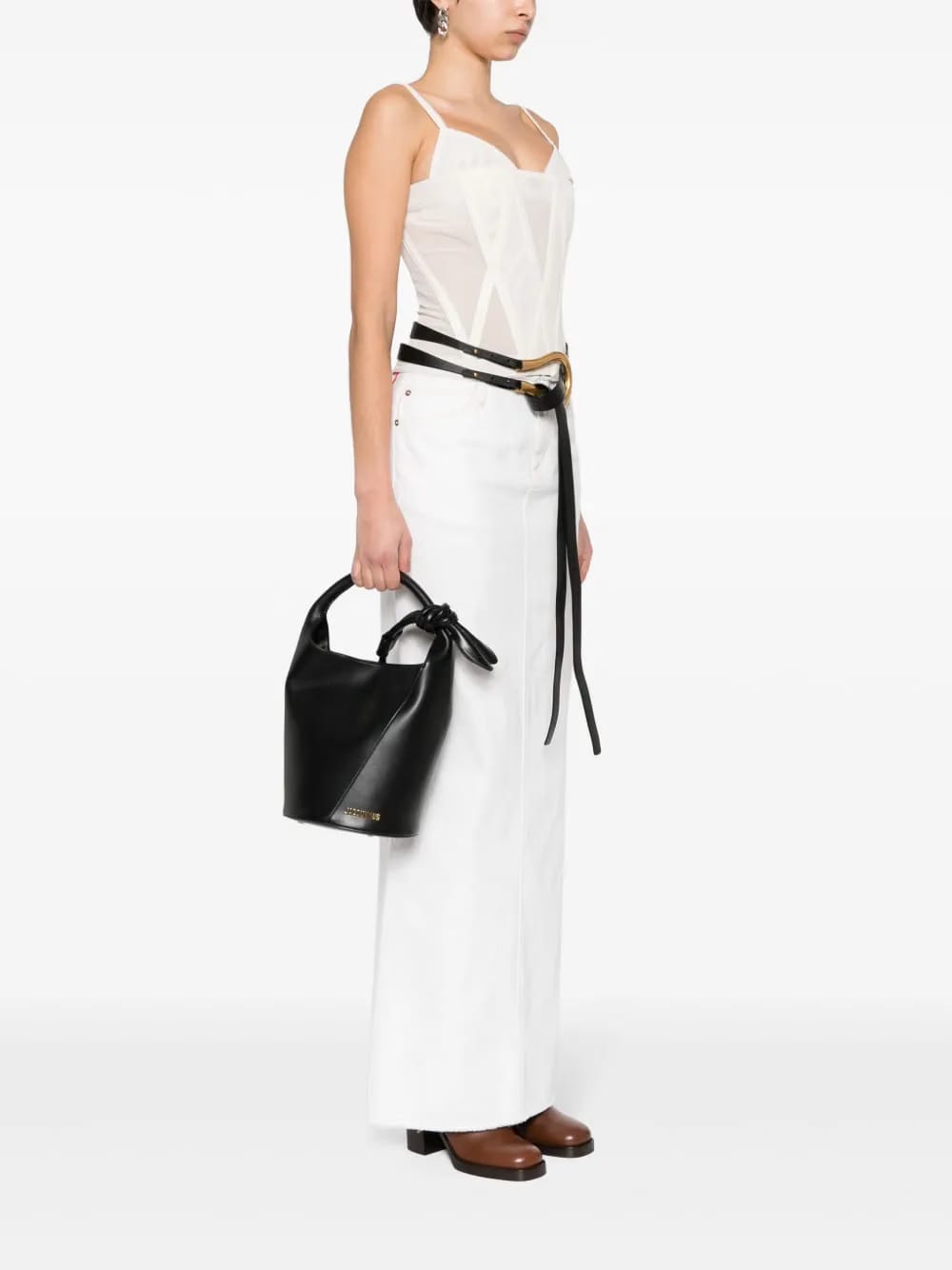Le Petit Tourni leather bag