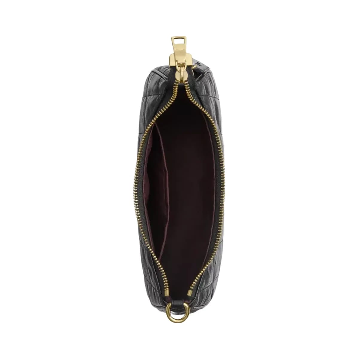Coach Teri Shoulder Bag With Quilting in Gold Black