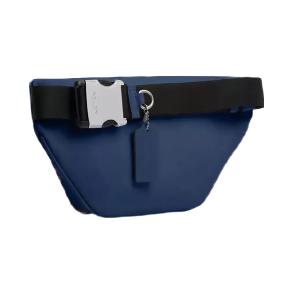 Coach Racer Small Belt Bag in Silver Deep Blue