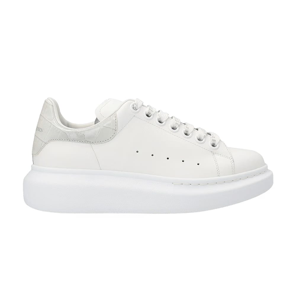 Alexander McQueen Wmns Oversized Sneaker 'White Croc'