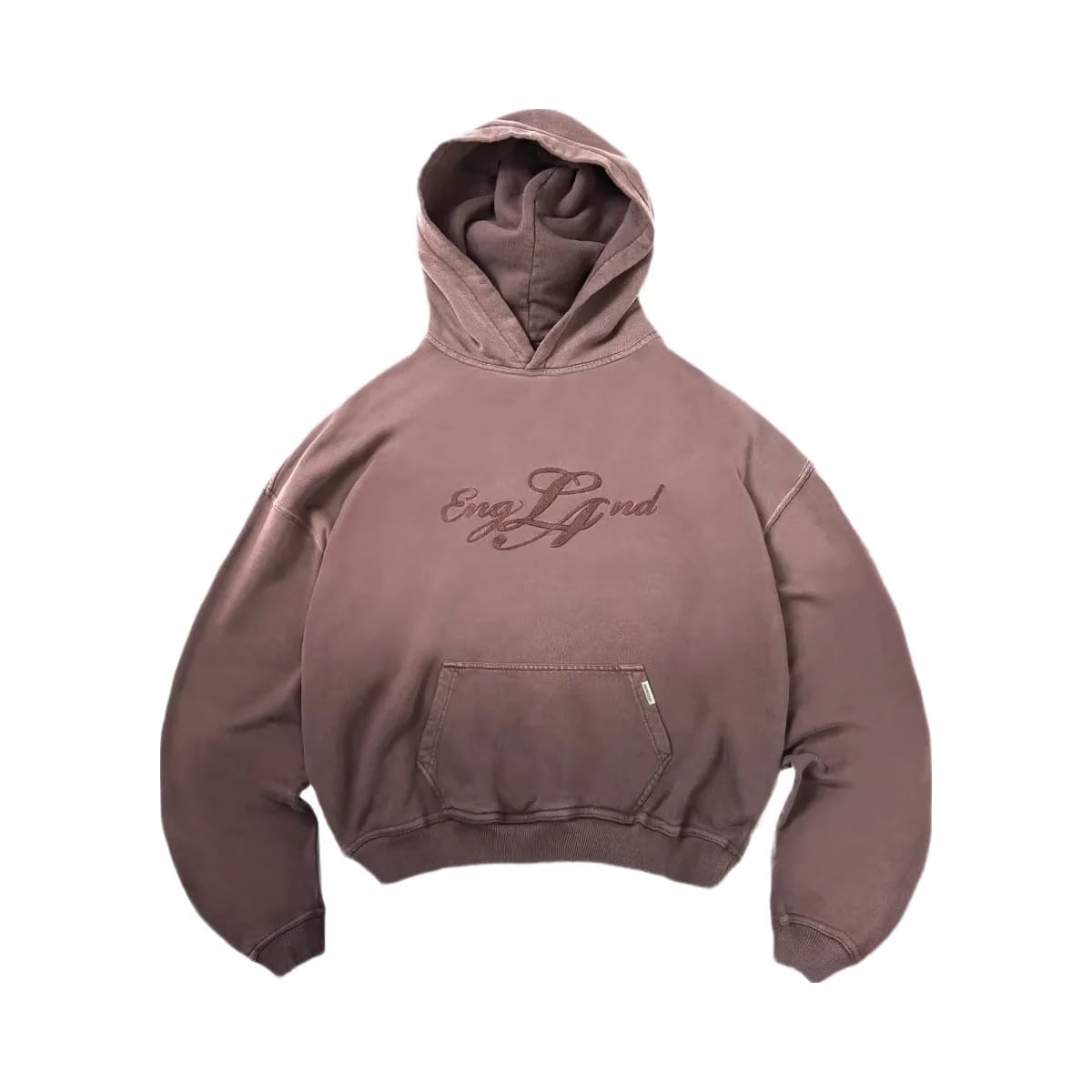 Represent England Hoodie Washed Brown