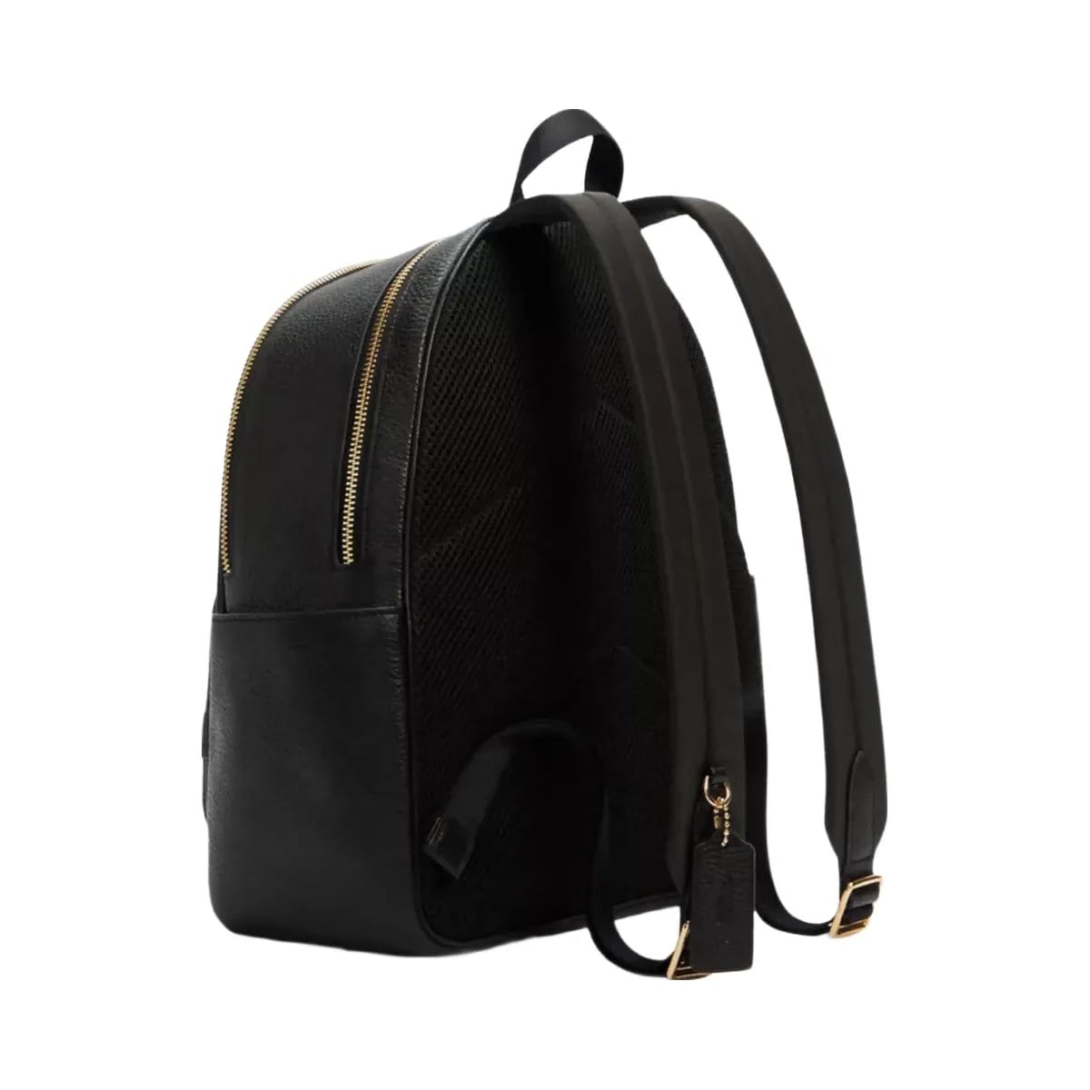 Coach Court Backpack in Gold Black