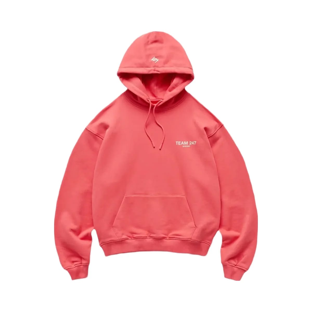 Represent Team 247 Oversized Hoodie Racing Red