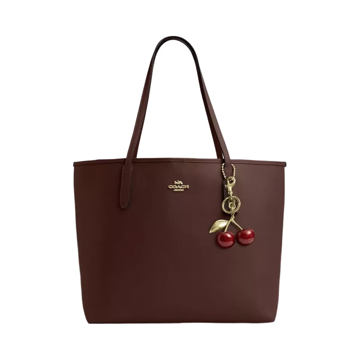 Coach City Tote Bag in Gold Maple